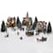 Moments in Time Christmas Village Tabletop Décor Set